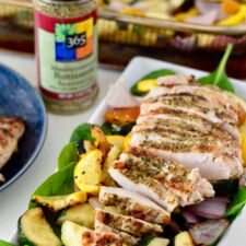 Mediterranean Grilled Chicken & Vegetables